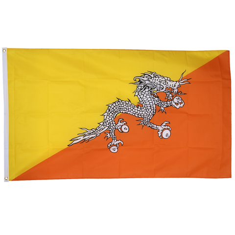 Bhutan 3ft x 5ft Nylon Flag