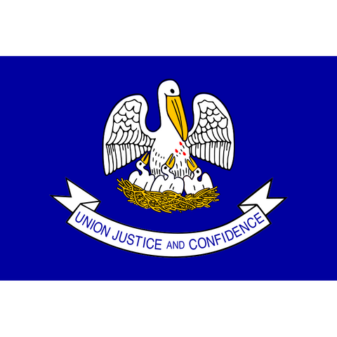 Louisiana 3ft x 5ft Nylon Flag