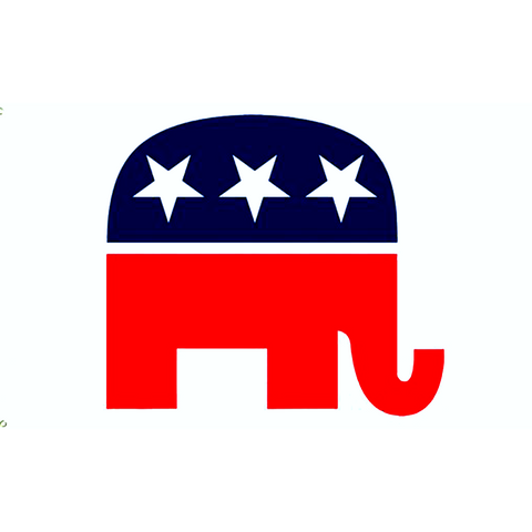 Usa Republicans 3ft x 5ft Nylon Flag