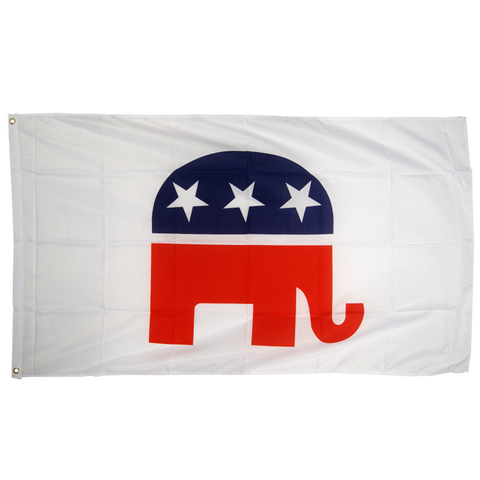 Usa Republicans 3ft x 5ft Nylon Flag